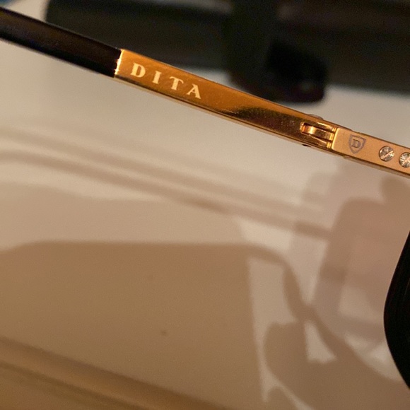 Dita sunglasses. Mach one/ titanium.